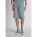 Pantalon Cortos de Sudadera Verde Agave  ANTONY MORATO