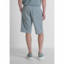 Pantalon Cortos de Sudadera Verde Agave  ANTONY MORATO