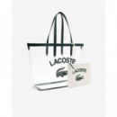 Xxl Shopping Bag Transparent Sinople  LACOSTE
