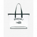 Xxl Shopping Bag Transparent Sinople  LACOSTE