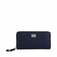 Cartera con Insignia y Cremallera  TOMMY HILFIGER