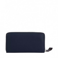 Cartera con Insignia y Cremallera  TOMMY HILFIGER