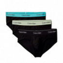 Pack de 3 Slips - Icon Cotton Stretch  CALVIN KLEIN