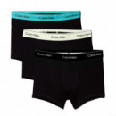 Pack de 3 Bóxers Ajustados - Icon Cotton Stretch  CALVIN KLEIN