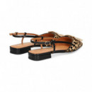 sin Talon Aplique Pony Leopardo   LODI