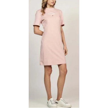 TOMMY HILFIGER - REG SCRIPT TEE DRESS SS - TQN - F|WW0WW43830/TQN