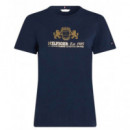 TOMMY HILFIGER - Slim Varsity C-nk Ss - C1G - F|WW0WW43892/C1G