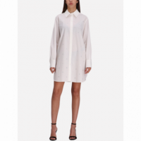 KARL LAGERFELD - Rhinestone Karl Poplin Shirt - 1QY - A1W11018/1QY