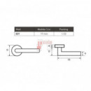 Manilla 809 Negro Mate