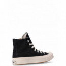 CONVERSE - Chuck 70 - Black Total Eclipse Egret - A13665C/BLACK Total Eclipse Egret