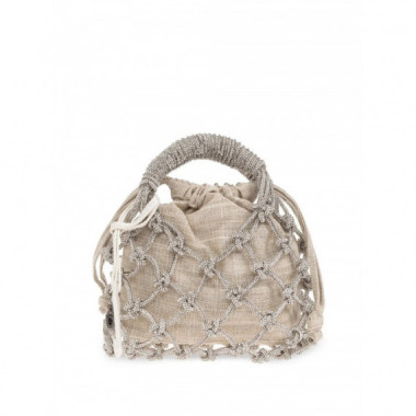 KURT GEIGER - sm macrame crystal bag - 67 - 2038267999/67