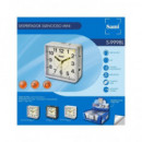 SAMI Reloj Despestador Analogico S-9998L Varios Colores