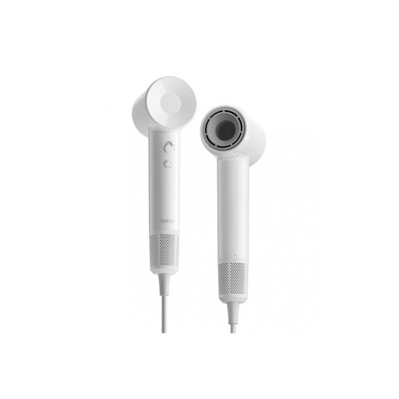 LAIFEN Secador de Pelo Se Lite Blanco Glossy 1400W Cable 2.5MTRS 220-240V