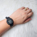 CASIO LA-20WH-1A Reloj Digital Deportivo para Mujer – Negro, Compacto y Resistente Al Agua