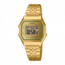 CASIO LA680WEGV-9A Reloj Vintage Dorado Digital – Estilo Retro con Correa Metálica