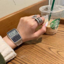 CASIO DBC-32D-1A Reloj Calculadora Vintage – Data Bank, Multilingüe, Acero Inoxidable, Batería 10 Años