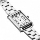 CASIO LTP-1234PD-7B Reloj de Mujer Plateado – Caja Rectangular, Acero Inoxidable, Diseño Elegante, Wr
