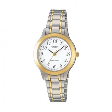 Reloj Casio LTP-1263PG-7B para Mujer con Diseño Clásico y Acabado Bicolor