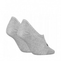 Pack de 2 Calcetines Footie High Cut  CALVIN KLEIN