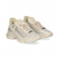 Deportivo Malla+cristal Blanco  STEVE MADDEN