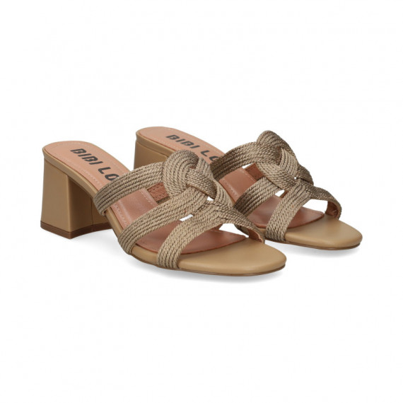 Pala Entrelazada Trenzada Camel  BIBI LOU