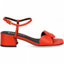 Sandalia Circulos Rojo  BIBI LOU