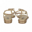 Esclava Strass con Lazo Oro  BIBI LOU