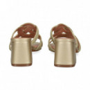 Pala Entrelazada Trenzada Oro  BIBI LOU