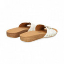 Pala Hebilla Piel Blanco  FITFLOP