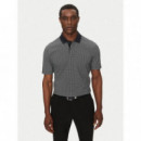 Polo Deep Navy Logo Twist AF10819  ARMANI EXCHANGE