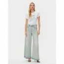 Cn Ss Love Triangle Tee Pure White  GUESS