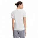 Reg Contrast Flag Ss Tee Th Optic White  TOMMY HILFIGER