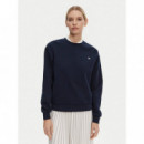Reg Contrast Flag Sweatshirt Dark Night  TOMMY HILFIGER