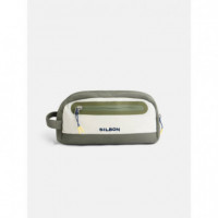Neceser Sport Verde Beige  SILBON