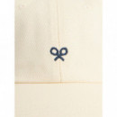 Gorra Lisa Raqueta Beige  SILBON