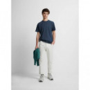 Camiseta SILBON Minilogo Azul Marino