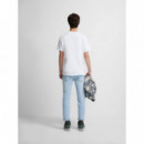 Camiseta SILBON Minilogo Blanco