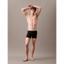 Boxer Brief 3PK Grey Heather/white/black  CALVIN KLEIN