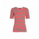 Camisetas Mujer Camiseta KING LOUIE Lili Surf Stripe