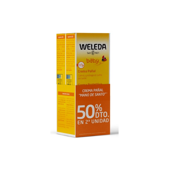 WELEDA Duplo Crema Pañal Calendula 50% 2º Unidad