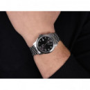 CASIO MTP-1221A-1A Reloj Clásico para Hombre con Esfera Negra y Correa Metálica – Wr 50M y Calendario