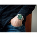 CASIO MTP-1302PD-3A Reloj Clásico para Hombre con Esfera Verde y Correa de Acero Inoxidable – Wr 50M y Calendario