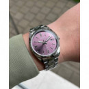 CASIO MTP-1302PD-6AV Reloj Analógico para Hombre con Esfera Violeta y Correa de Acero Inoxidable – Wr 50M y Calendario