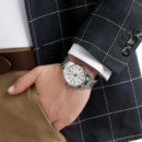 CASIO MTP-1302D-7A1 Reloj Clásico para Hombre con Esfera Blanca y Correa de Acero – Wr 50M y Calendario