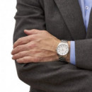 CASIO MTP-1302PD-7B Reloj de Hombre Clásico con Esfera Blanca y Correa de Acero Inoxidable – Wr 50M y Calendario