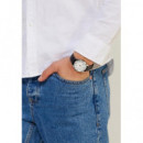 CASIO MTP-1302PL-7B Reloj Clásico de Hombre con Correa de Piel Negra – Esfera Blanca, Calendario, Wr 50M