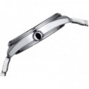 CASIO MTP-1302PE-2AV Reloj de Pulsera para Hombre - Esfera Azul Claro Texturizada, Acero Inoxidable, Calendario y Wr 50M