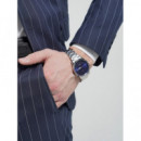 CASIO MTP-1303PD-2AV Reloj Analógico para Hombre - Esfera Azul, Diseño Clásico, Acero Inoxidable y Wr 50M