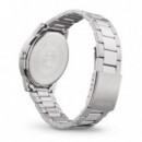 CASIO MTP-1303PD-2AV Reloj Analógico para Hombre - Esfera Azul, Diseño Clásico, Acero Inoxidable y Wr 50M