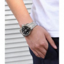 CASIO MTP-1314PD-1A Reloj Analógico para Hombre - Esfera Negra, Acero Inoxidable, Calendario y Wr 50M